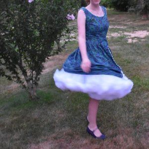 True Vintage 1950's Swing Dress